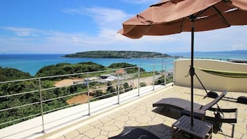 Perushuvila, valtamerinäköala | Terassi/patio