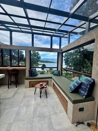 Lake Front Apartment with Jacuzzi, Pool, & Sauna