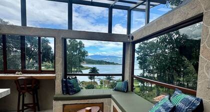 Lake Front Apartment with Jacuzzi, Pool, & Sauna