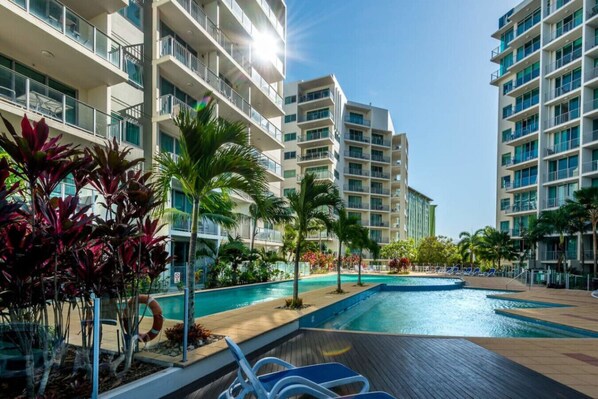 Pool - Hotel Style Room with Balcony and City Views at Mantra Trilogy (Cairns City)