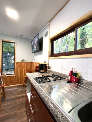 Chalet, vistas al jardín | Cocina privada