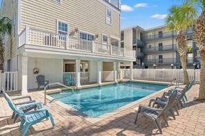 Pool - Ocean View • Shared Pool • BBQ grill (North Myrtle Beach)