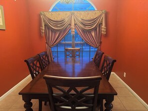 Dining - Beautiful 5 bedroom/ 3 bathroom pool home, on 1.29 acres in West Palm Beach. (West Palm Beach)