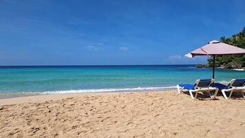 Liggestole, badehåndklæder