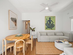 Apartment, 3 Bedrooms, Non Smoking | Living area | 50-inch Smart TV with digital channels - The Warners Bondi (Bondi Beach)
