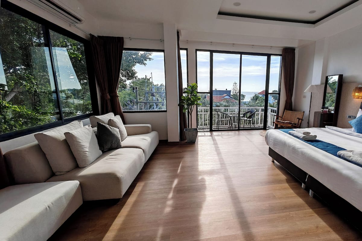 Deluxe Double Room, Balcony, Sea View