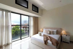 Habitación básica, 1 habitación, vista a la ciudad | Vista desde la habitación