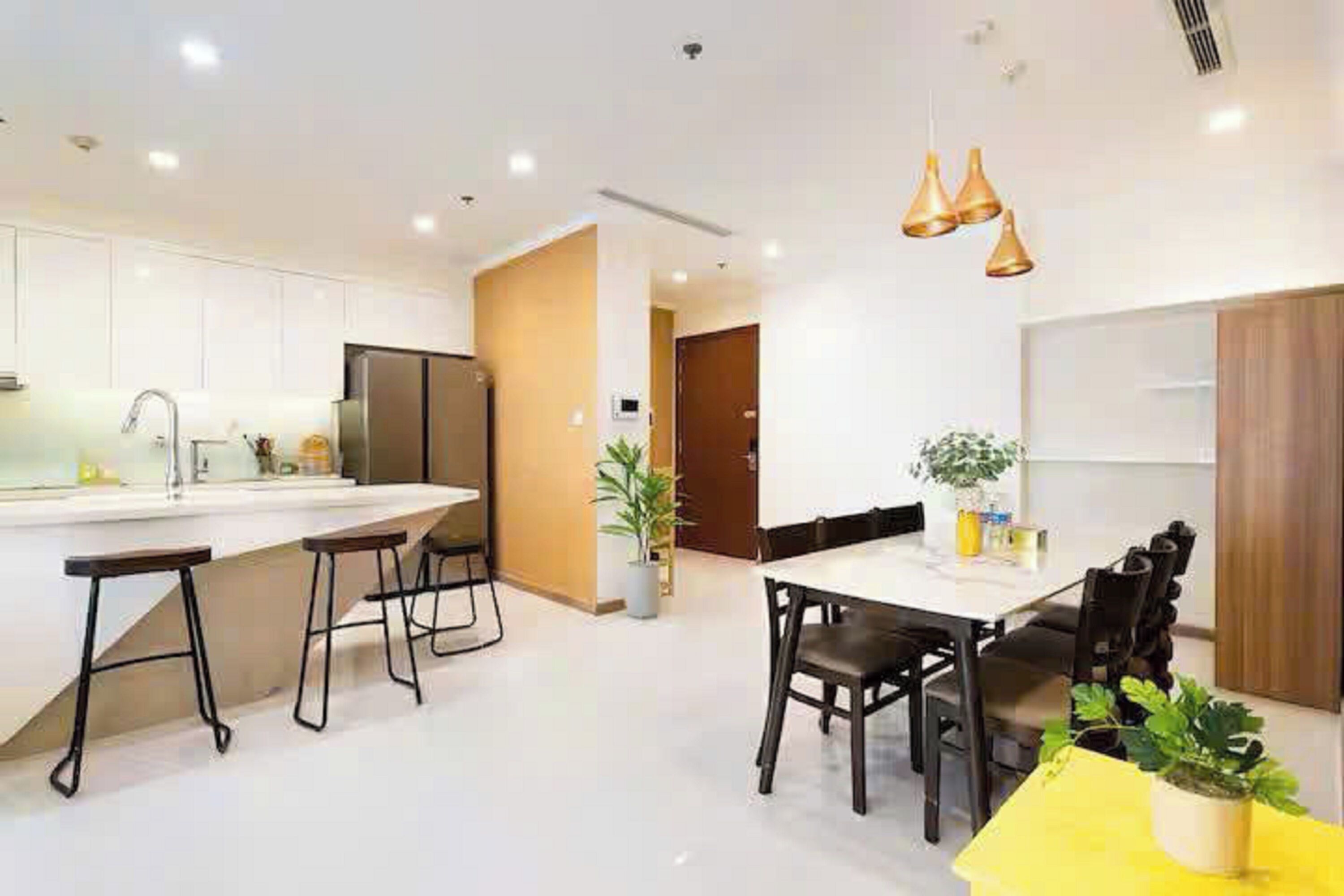 Family Suite, 3 Bedrooms, Club Lounge Access, City View | In-room safe, individually decorated, individually furnished, desk