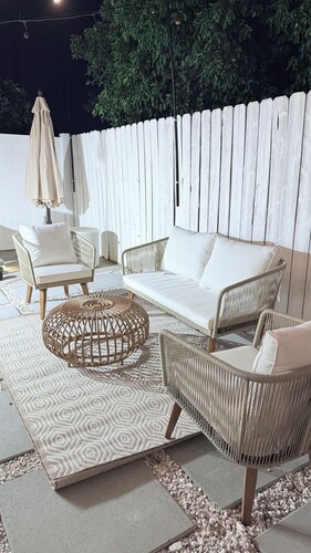 New Cozy Boho Back House