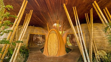 Área externa para casamento