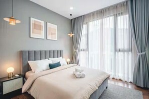 Presidential-Suite, 2 Schlafzimmer, Zutritt zur Club Lounge, Stadtblick