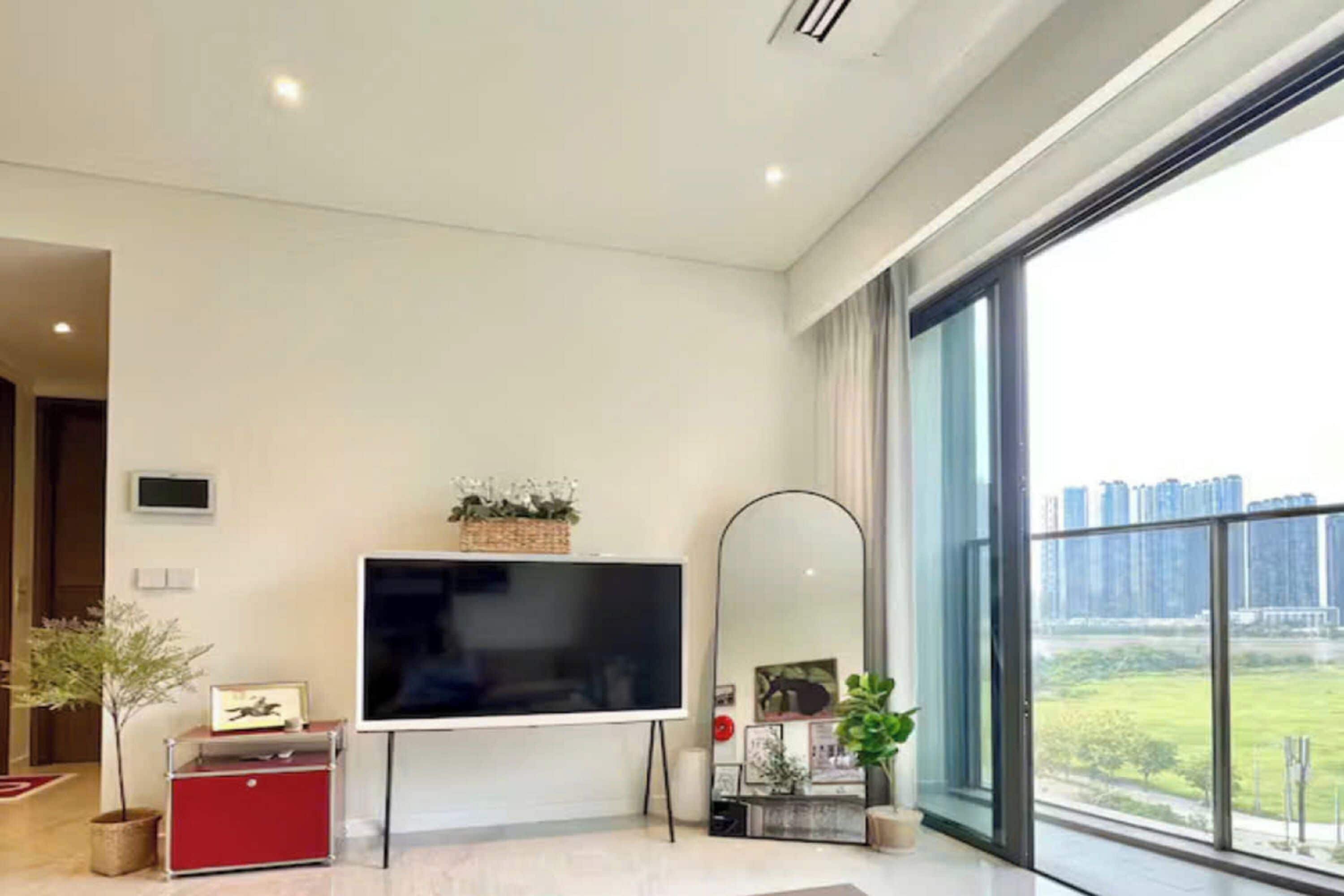 Phòng Suite Grand, 1 phòng ngủ, quyền sử dụng Club Lounge, quang cảnh thành phố | Bộ trải giường bằng vải cotton Ai Cập, bộ đồ giường cao cấp 