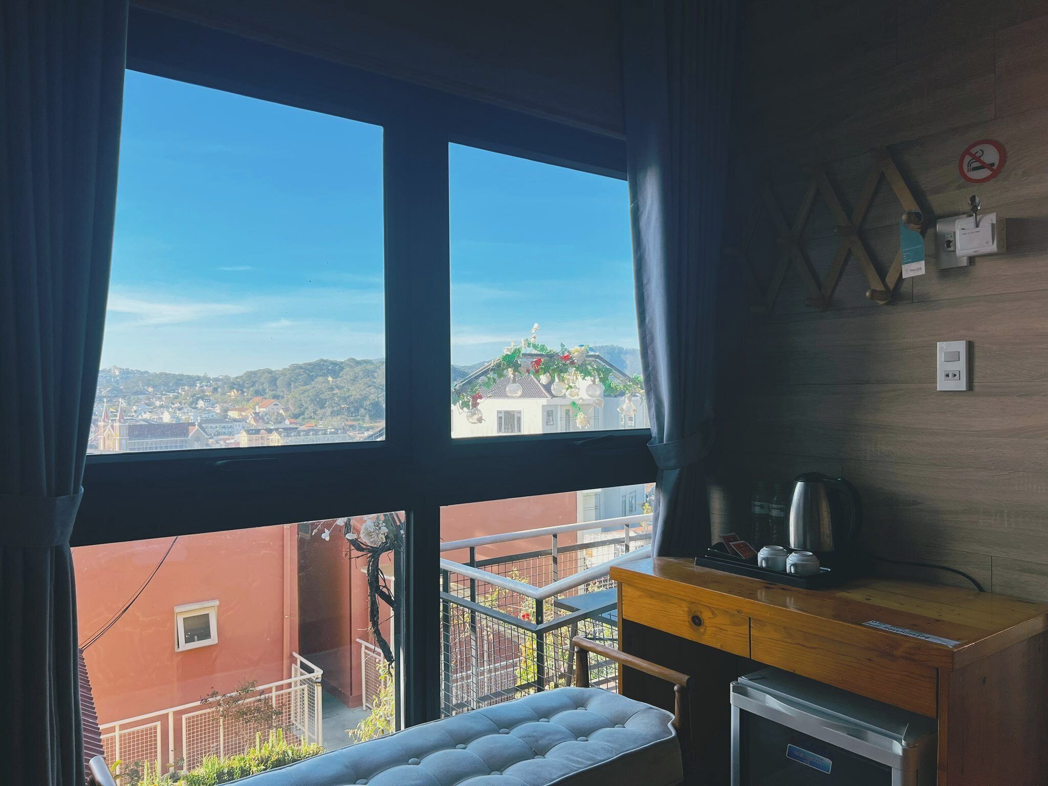 Memory-foam beds, minibar, individually decorated, desk