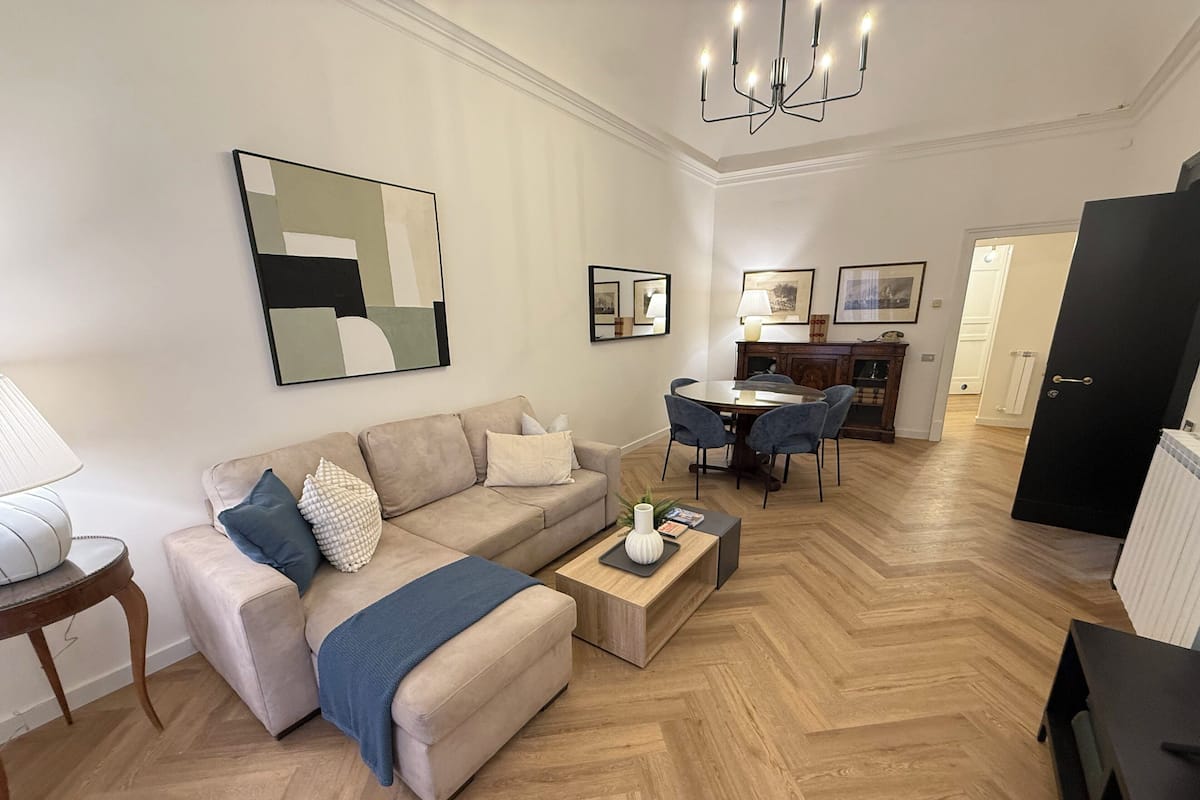 Apartamento clássico | Área de estar