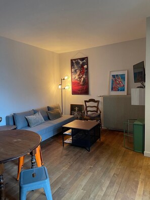 Living area - Bucolic apartment - Historic heart of Dijon (Dijon)