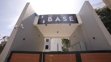 Majoituspaikan julkisivu