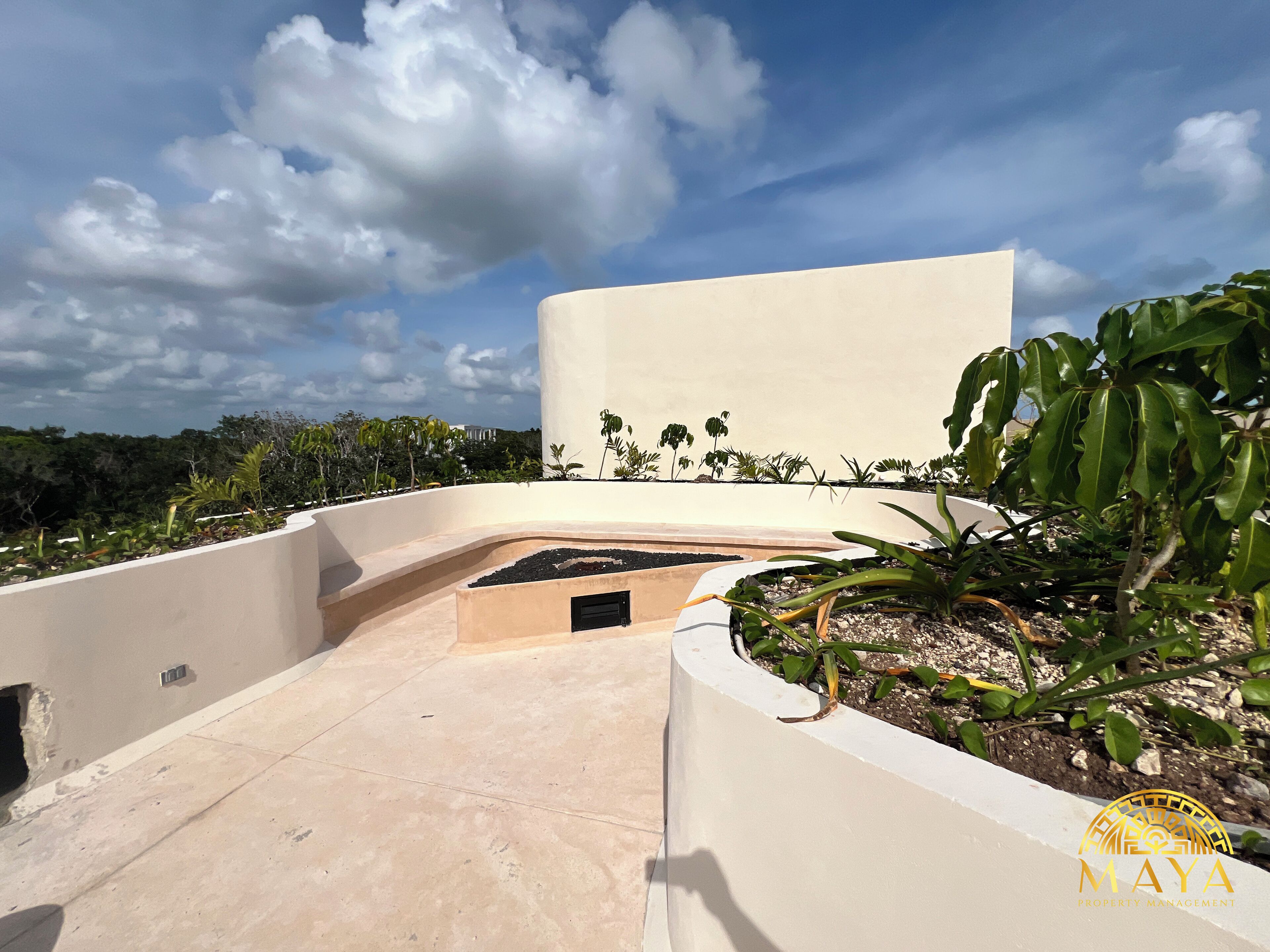 Terraza en la azotea