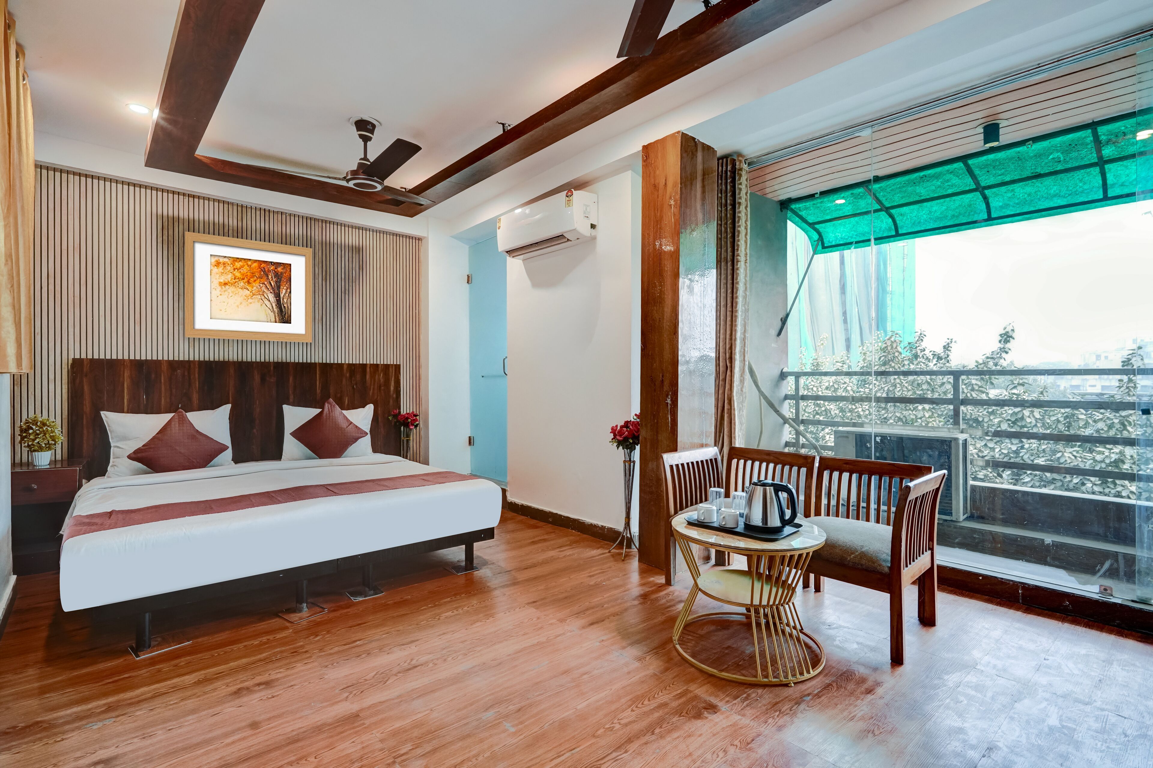 Habitación Deluxe doble | Escritorio, espacio para trabajar con un portátil, wifi gratis