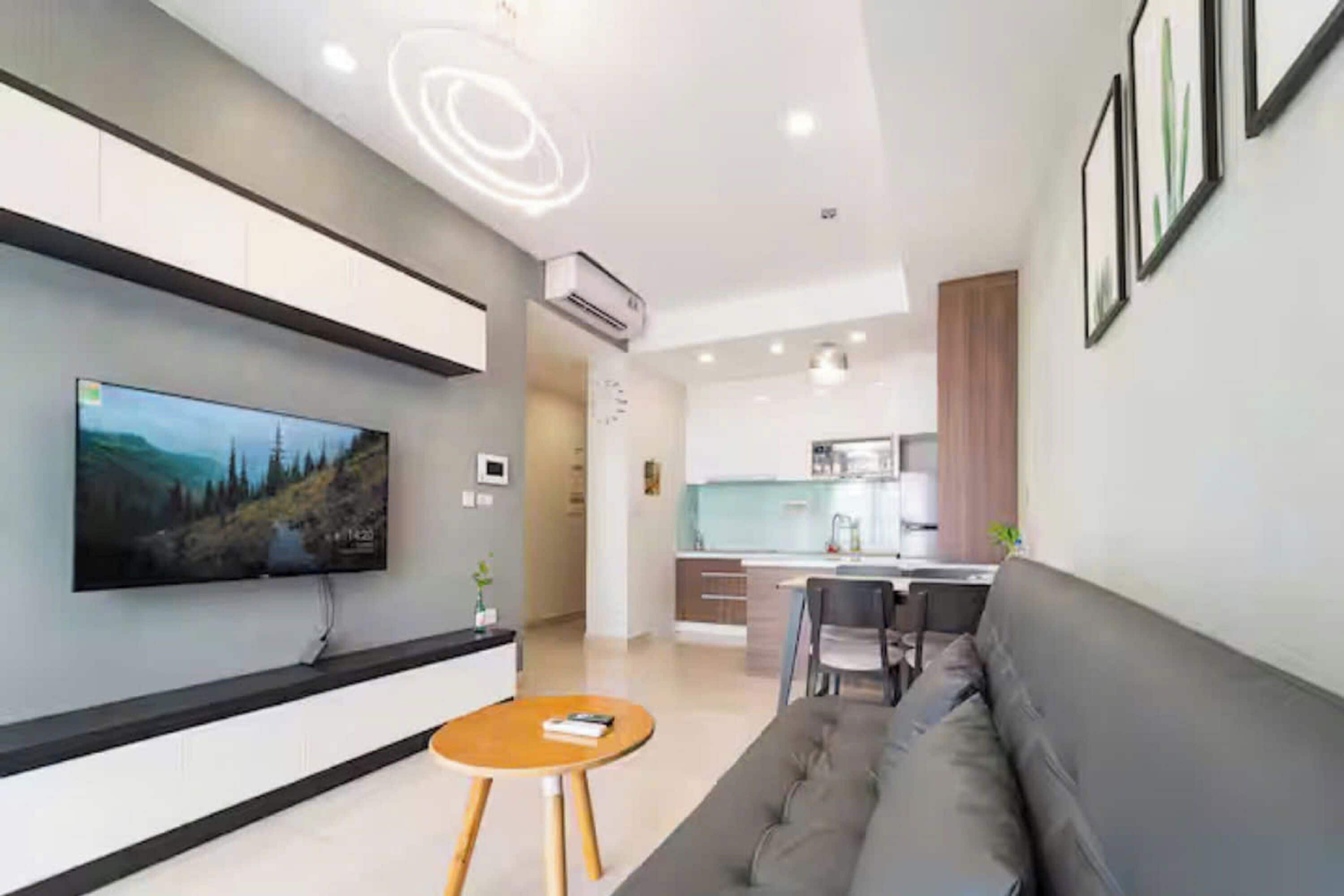 Phòng Suite dành cho gia đình, 3 phòng ngủ, quyền sử dụng Club Lounge, quang cảnh thành phố | Bộ trải giường bằng vải cotton Ai Cập, bộ đồ giường cao cấp 