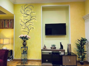 Apartment, 2 Schlafzimmer, Raucher | Wohnzimmer