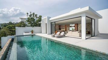 Lyxvilla - havsutsikt | Privat pool