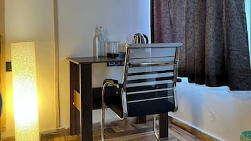 Soundproofing, iron/ironing board, free WiFi