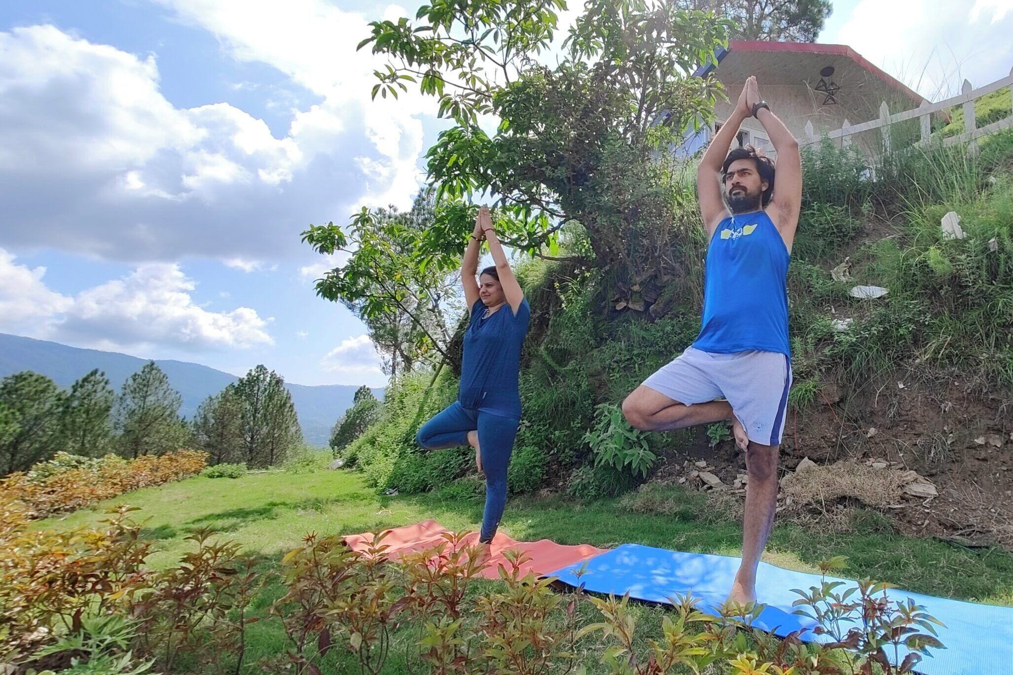 Näkymä majoituspaikasta