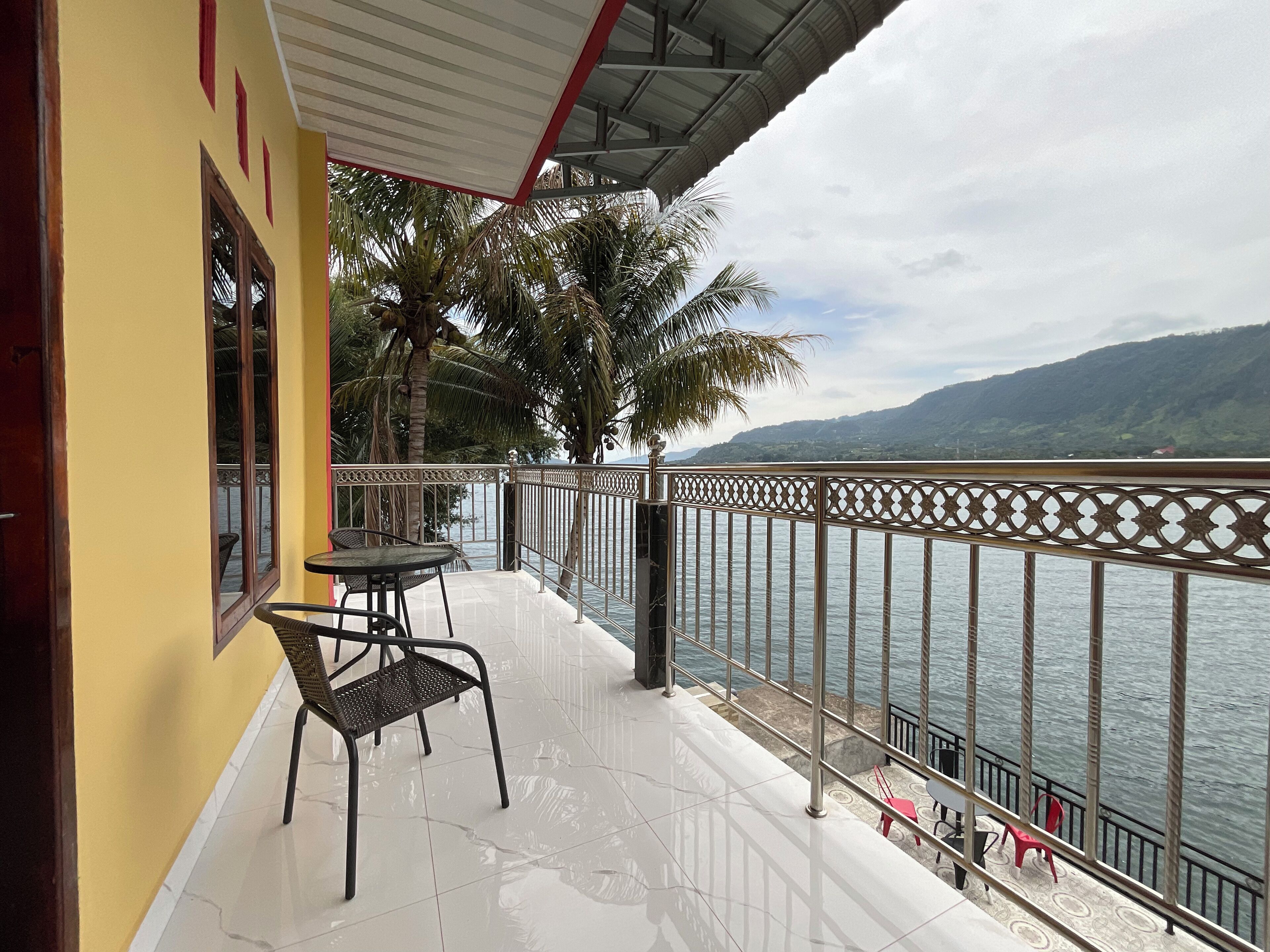 Habitación cuádruple familiar, balcón | Terraza o patio