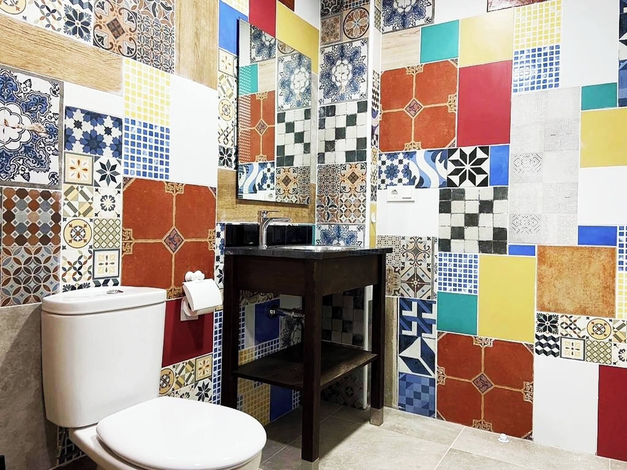 Apartemen, 1 kamar tidur, Boleh Merokok, pemandangan kota | Kamar mandi
