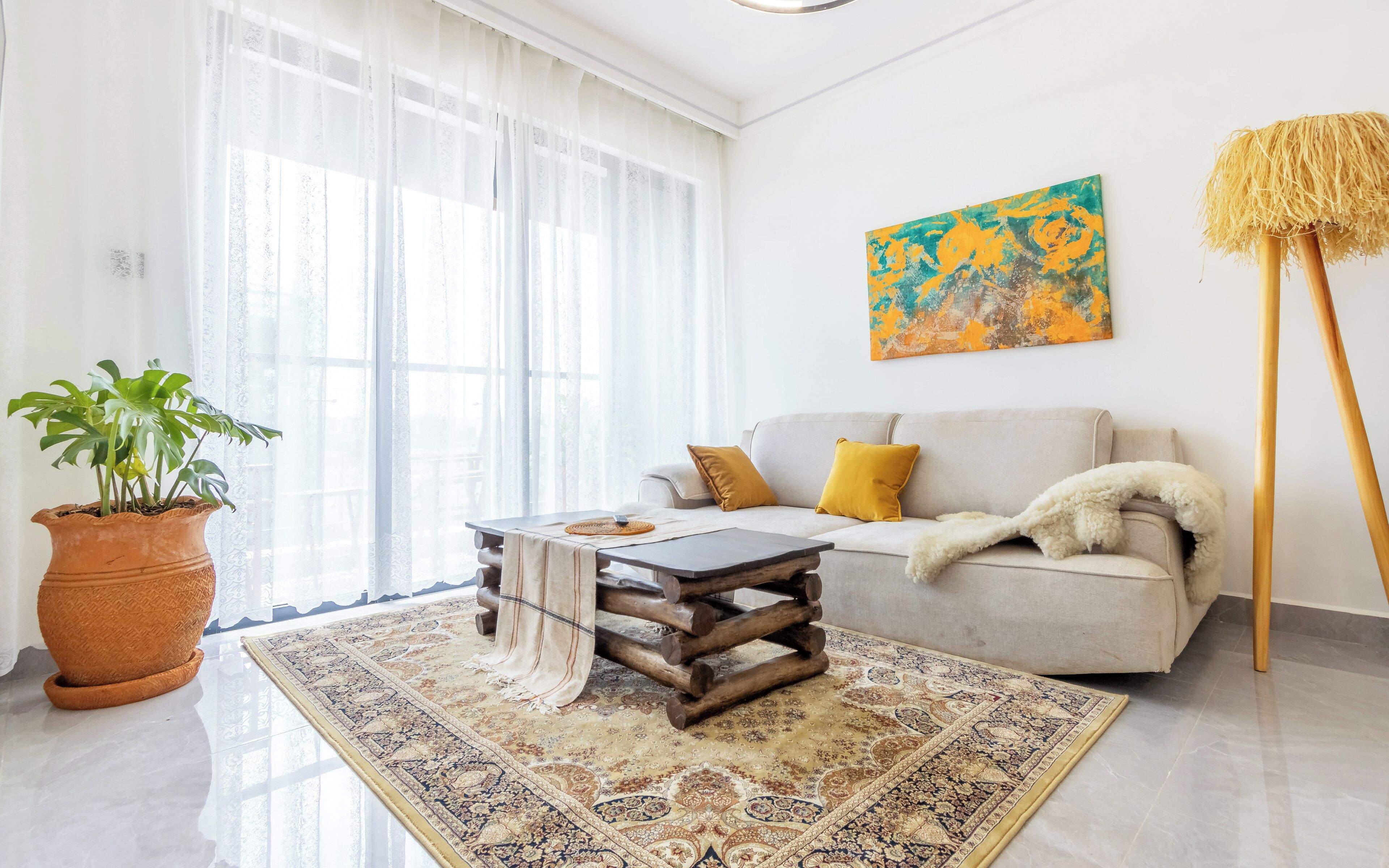 舒适双人房 | 特色家居、遮光窗帘、隔音、熨斗/熨衣板