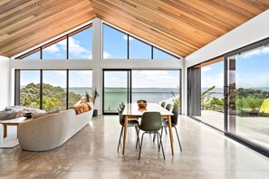 Interior - Luxury Coastal Retreat with Pool, Spa & Private Beach Access (Auckland)