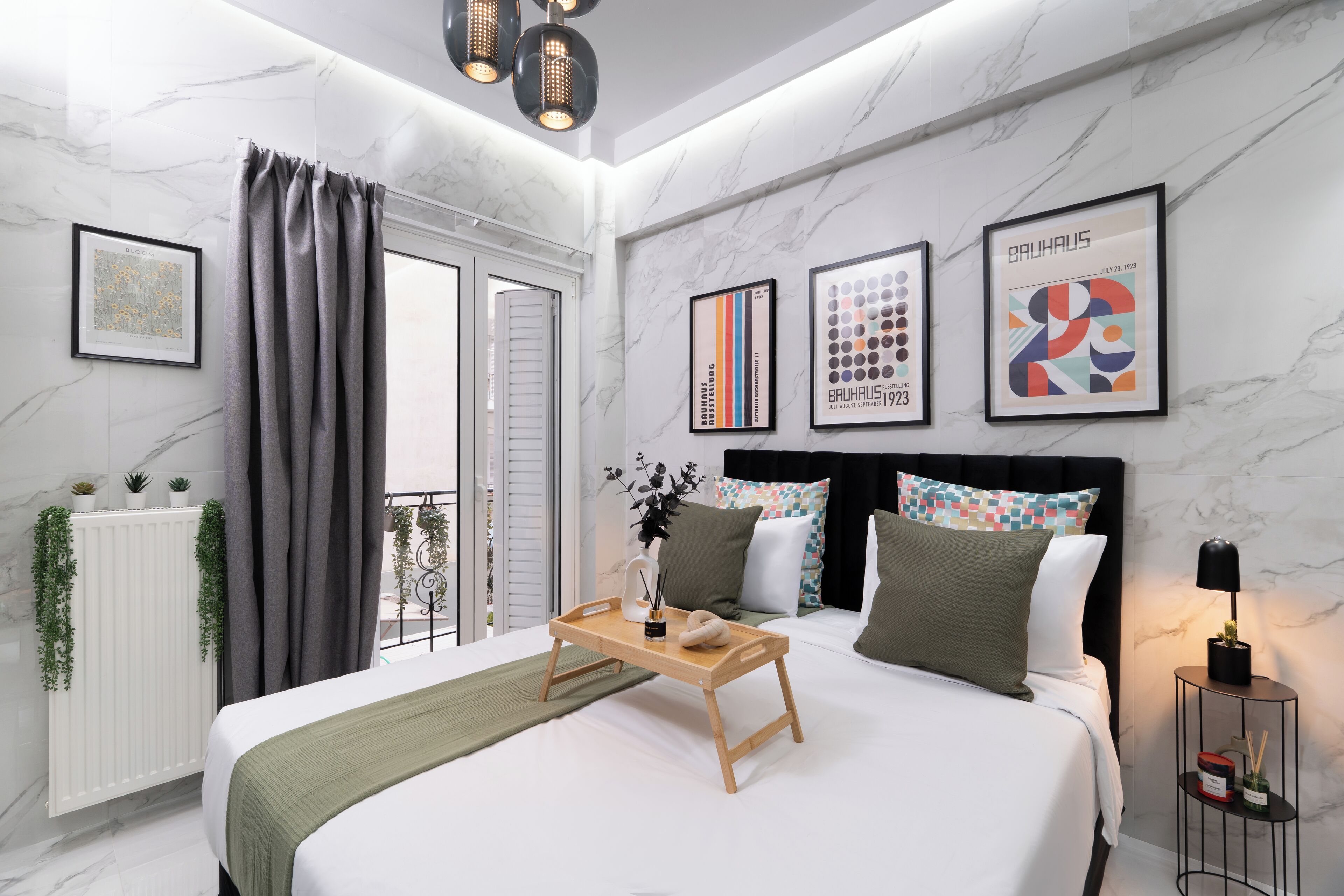 Athenian Studio with Balcony | Vue de la chambre