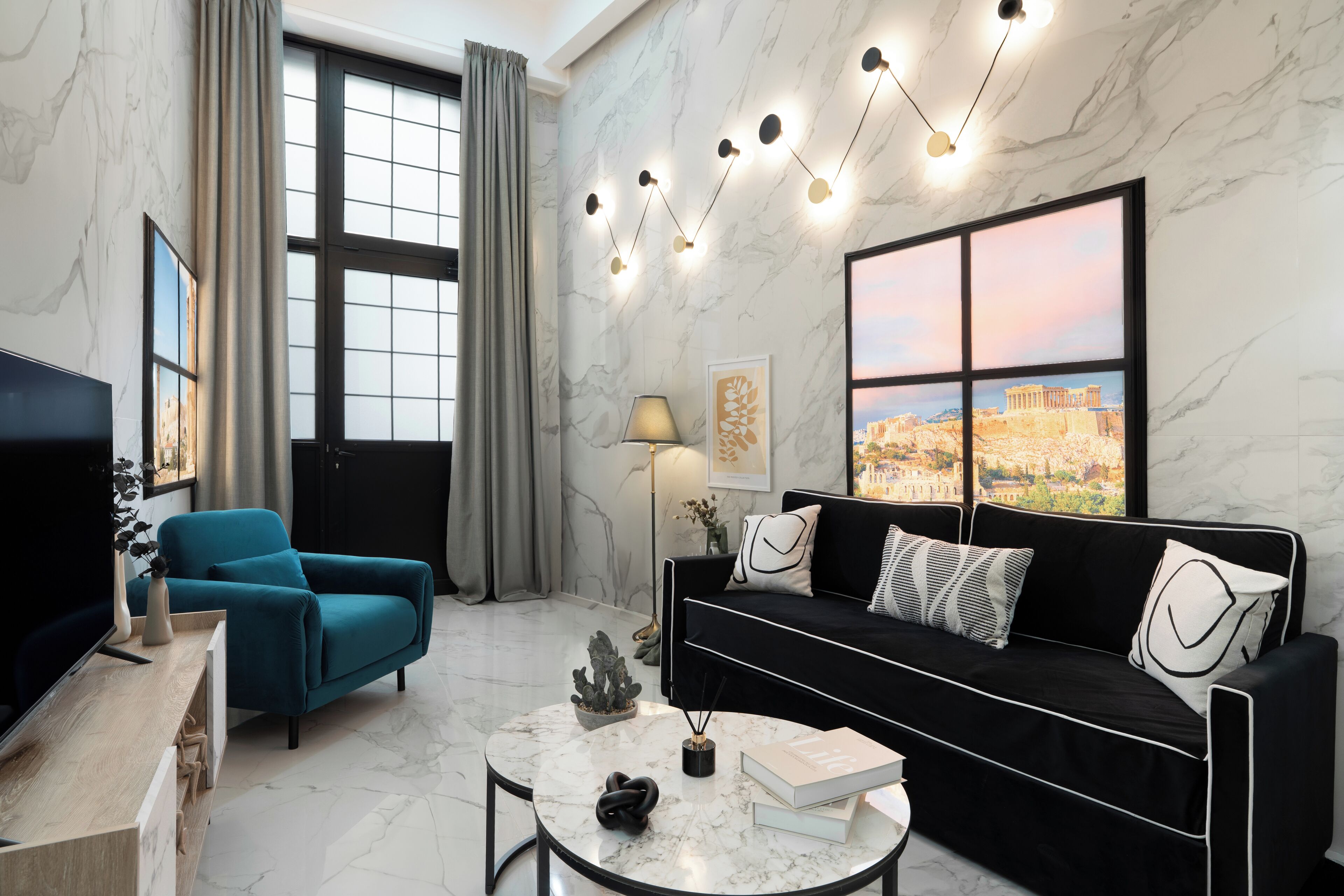 Two Bedroom and Loft Apartment | Vue de la chambre