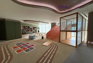 Children’s area - Binghatti Royale • Luxury 1BR Haven w/ Pool & Gym (Dubai)