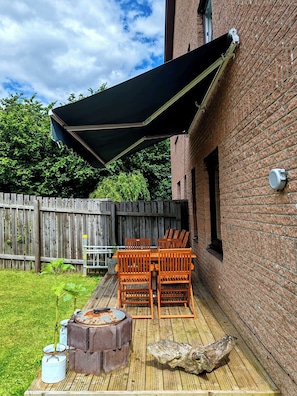House, 1 Bedroom, Terrace, Garden View | Outdoor dining - One Bedroom House, Sleeps 4, Bbq, Garden, (Inverness)