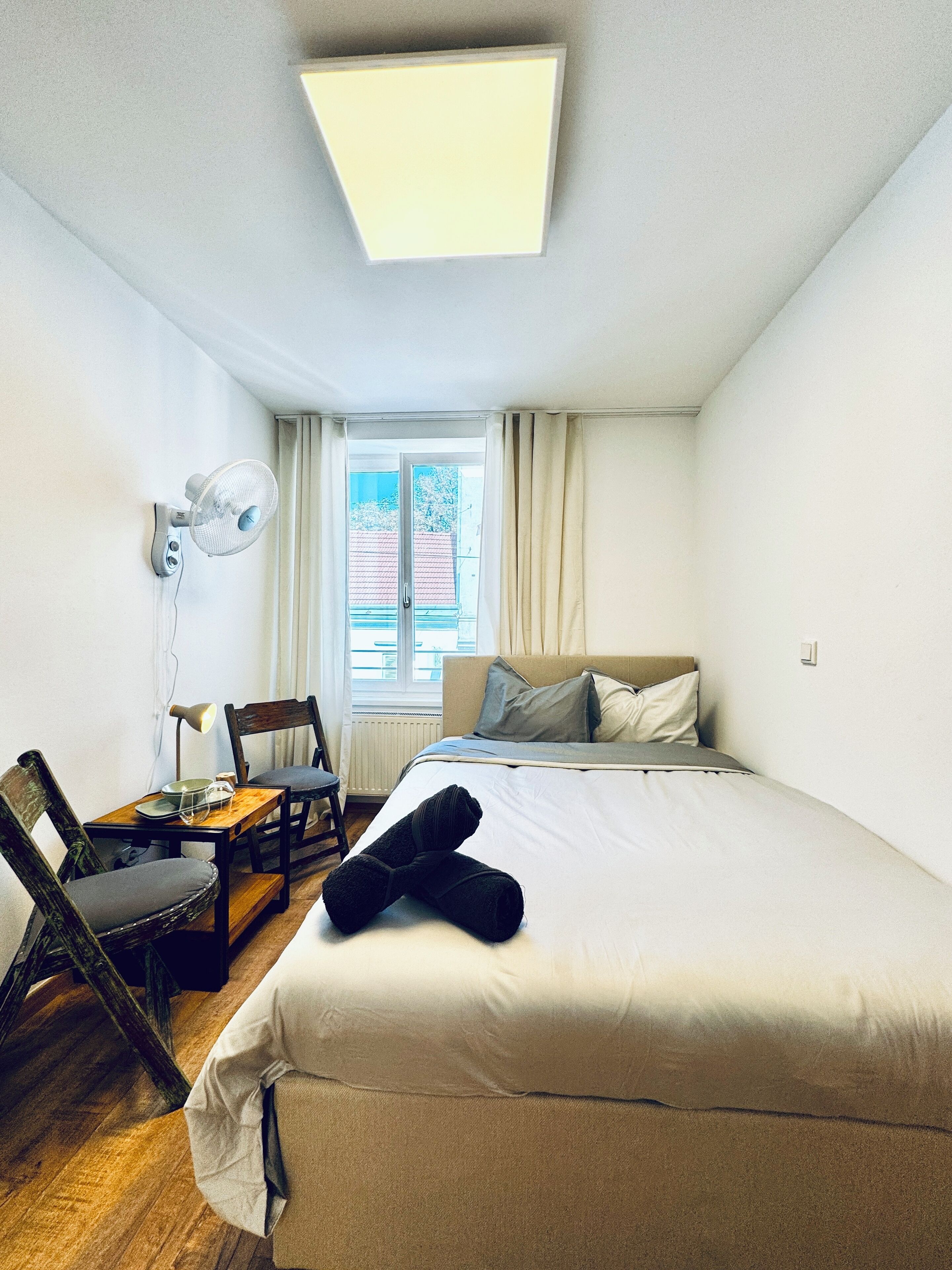 Basic-Zimmer | Bügeleisen/Bügelbrett, kostenloses WLAN