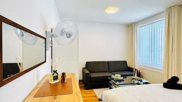 Basic-Zimmer | Bügeleisen/Bügelbrett, kostenloses WLAN