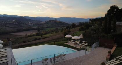 Spacious apartment in Poppi with shared pool