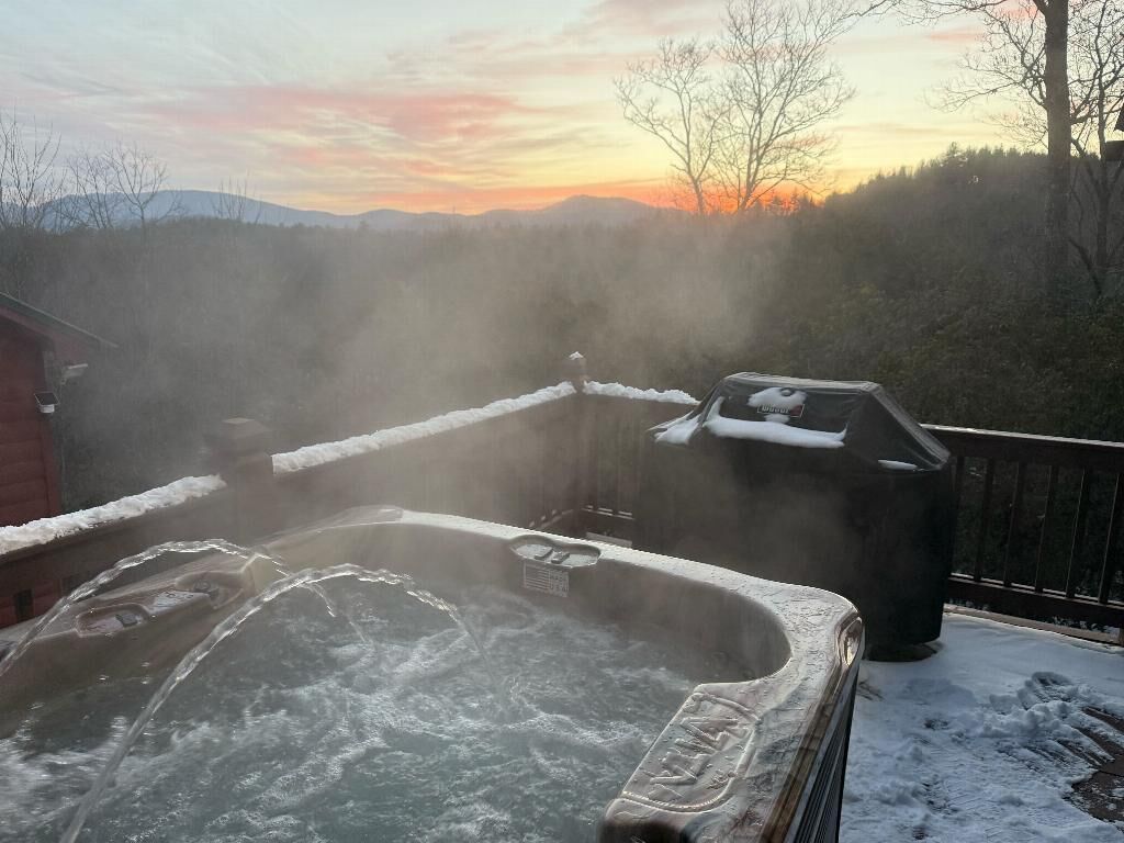 Baignoire à remous extérieure