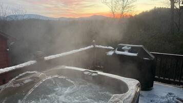 Baignoire à remous extérieure