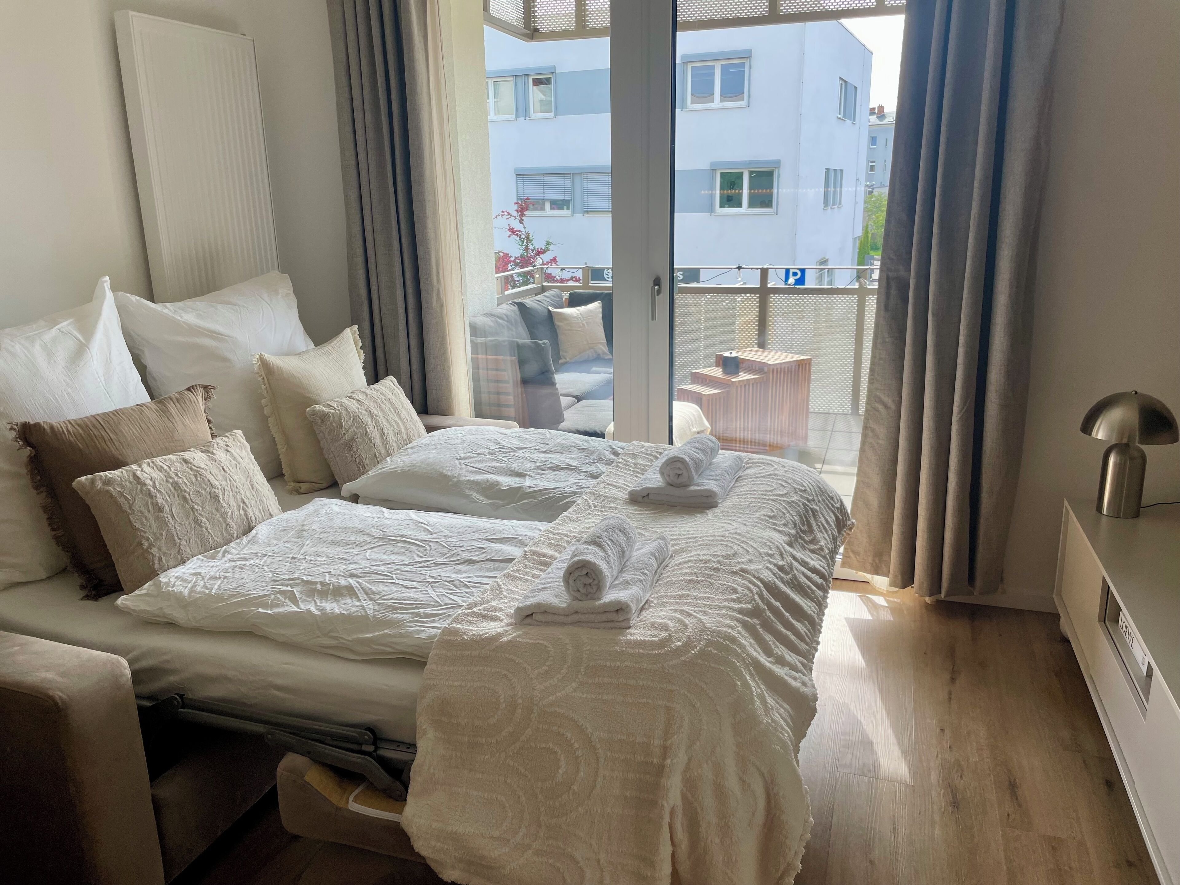 1 chambre, fer et planche à repasser, lit parapluie, Wi-Fi gratuit