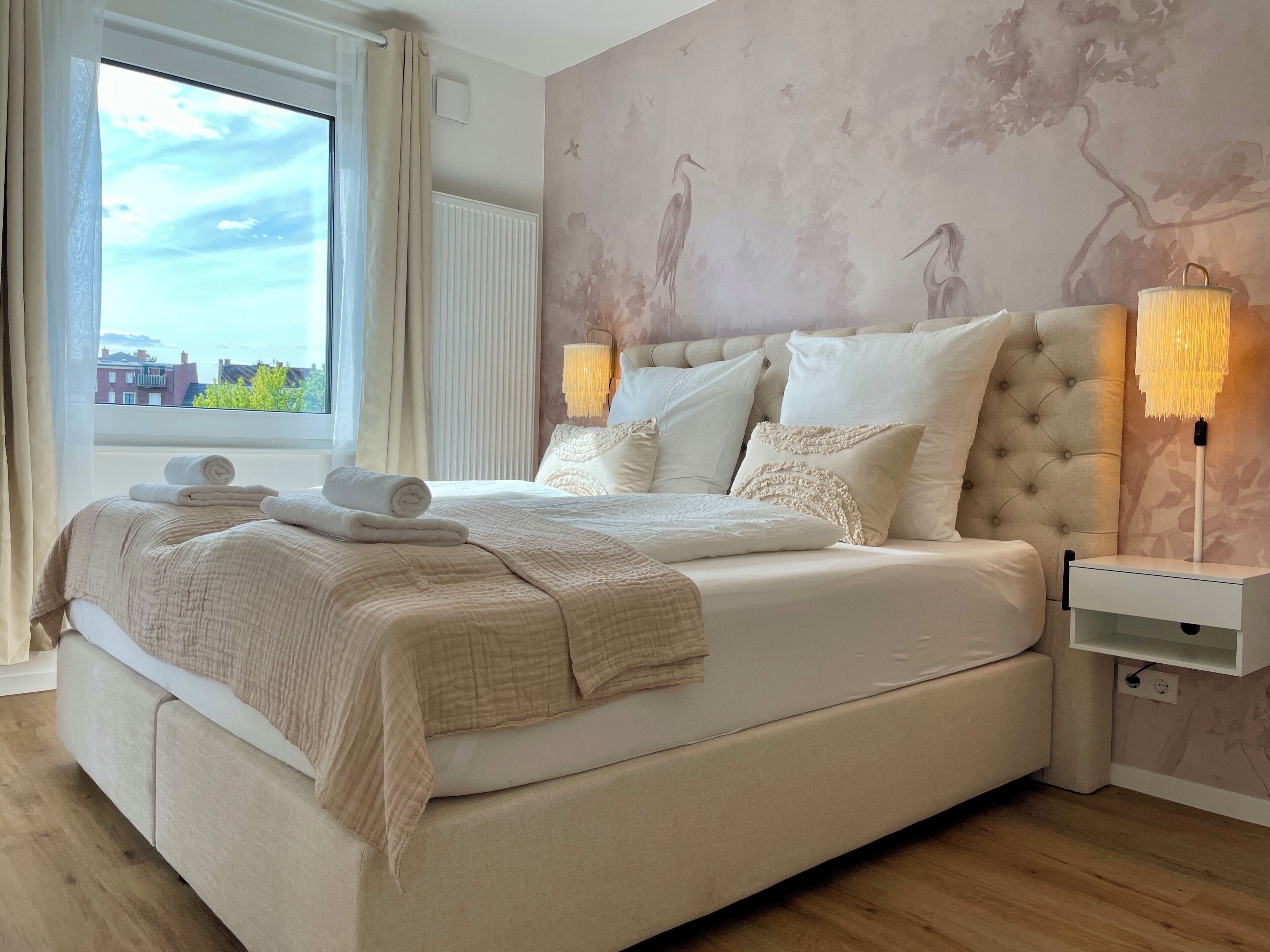 1 chambre, fer et planche à repasser, lit parapluie, Wi-Fi gratuit