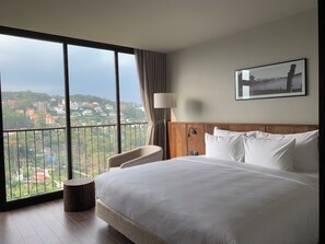 Deluxe Double Room, Valley View | In-room safe, blackout drapes, soundproofing, iron/ironing board - HLS Dalat Lodge (Da Lat)