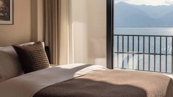 Suíte premium, vista para o mar | Vista da sacada