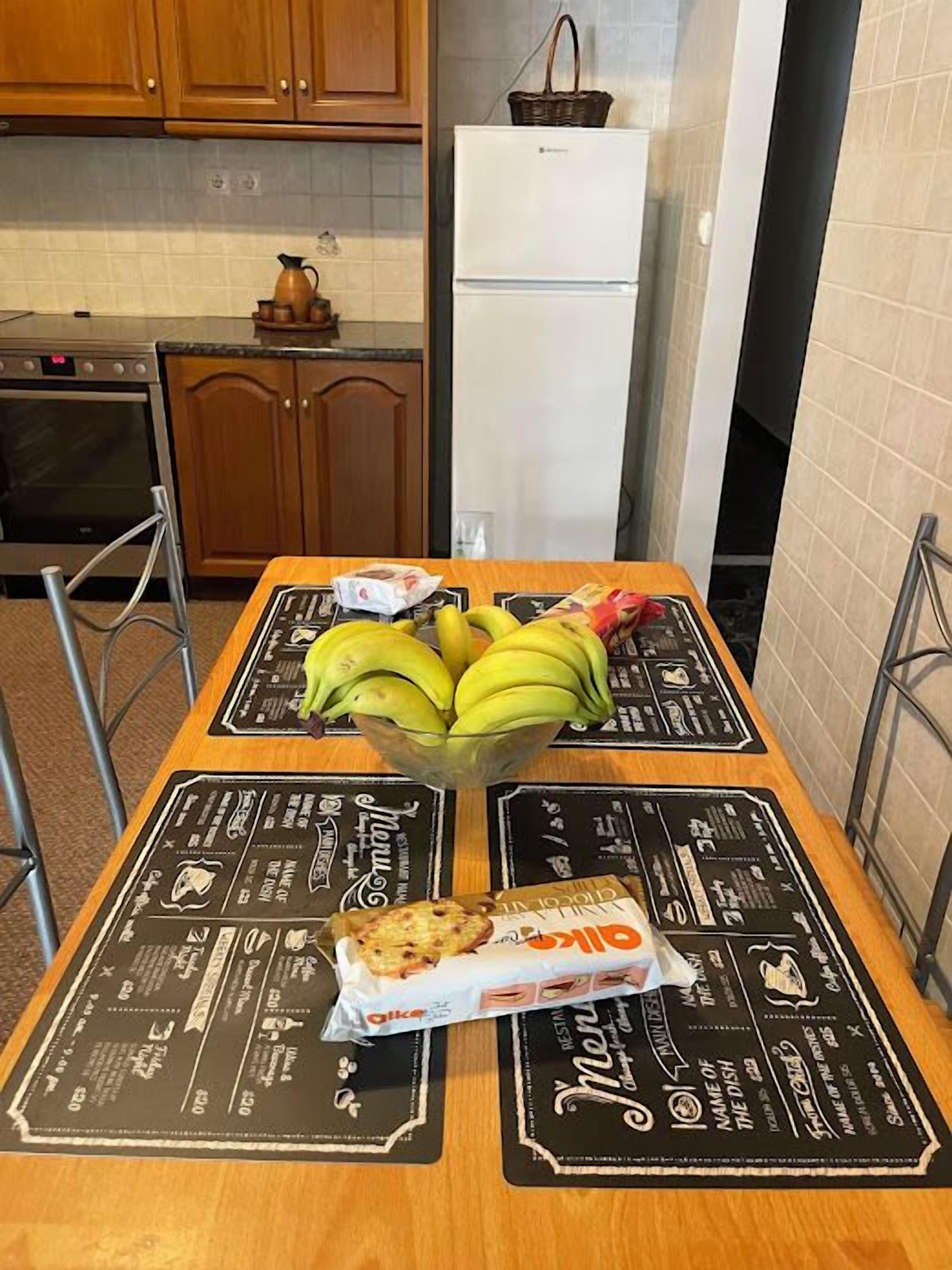 Shared fridge, microwave, coffee/tea maker, electric kettle