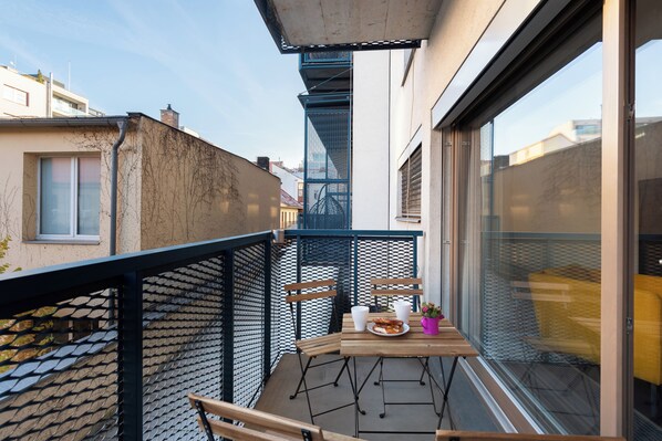 Apartamento conforto, vista para a cidade | Sacada