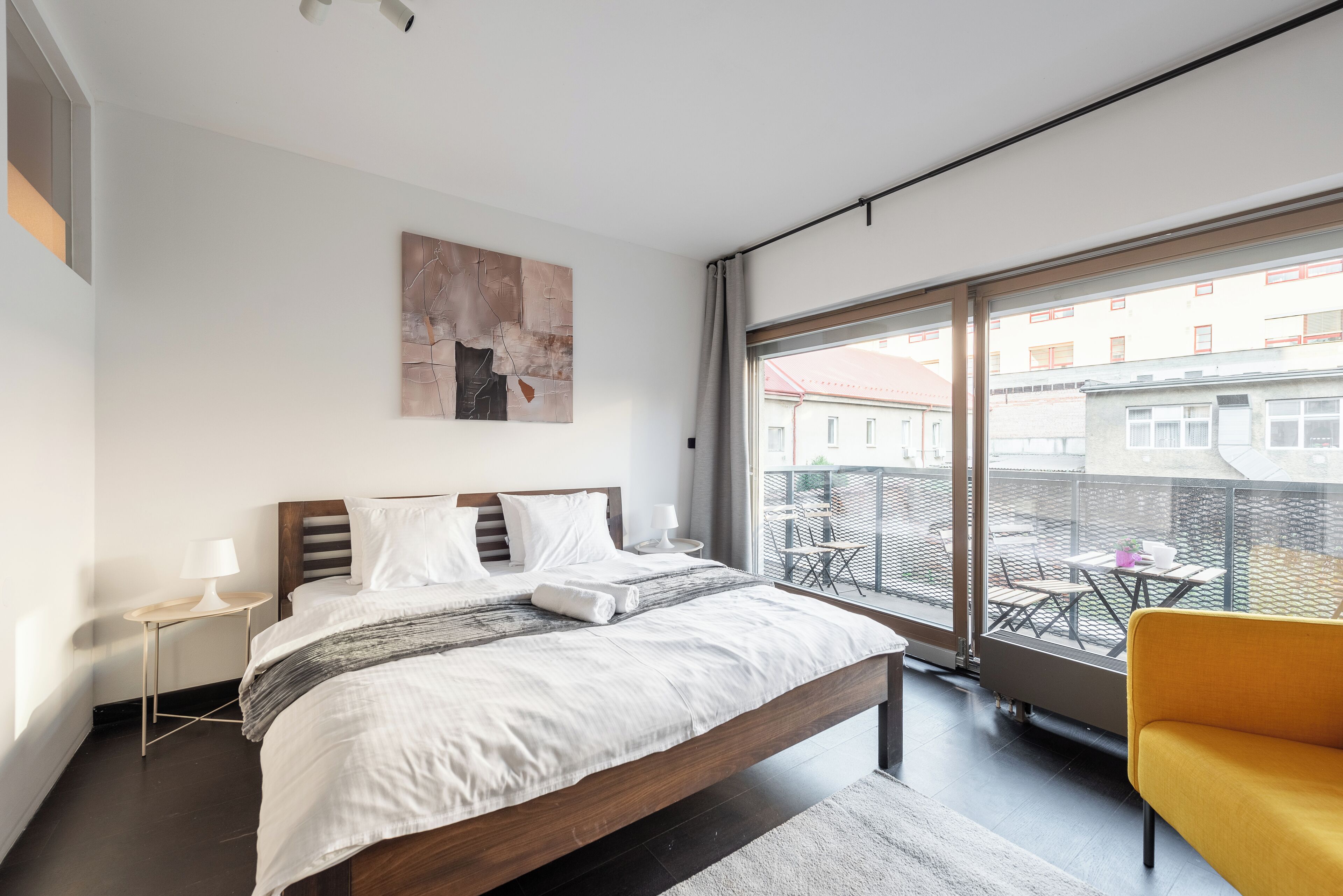 Apartamento conforto, vista para a cidade | Ferros/tábuas de passar roupa, berços (sobretaxa), Wi-Fi de cortesia