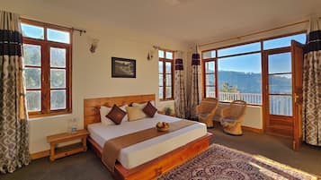 Premium-værelse - balkon - bjergudsigt | Skrivebord, gratis Wi-Fi