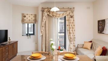 Appartamento, 2 camere da letto, non fumatori, cucina | Sala da pranzo