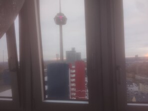 Blick von der Unterkunft